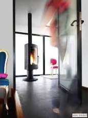 Печь-камин Invicta Pharos в интерьере Амазонка бай фото в Минске