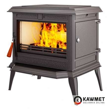 Печь-камин KAWMET Premium ATHENA S12 (12,3 кВт) Амазонка бай фото в Минске