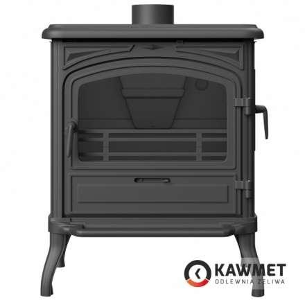 Купить Печь-камин KAWMET Premium EOS S13 (10 кВт) в интерьере чугунный в Минске фото в Минске