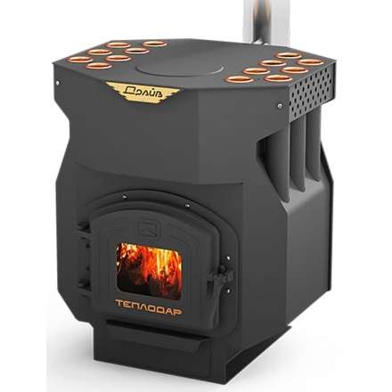 Отопительная печь Теплодар ТОП-Драйв 150 Амазонка бай фото в Минске