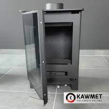  Купить Печь-камин Kawmet Premium S17 Dekor (4,9 кВт) в интерьере чугунный в Минске фото в Минске