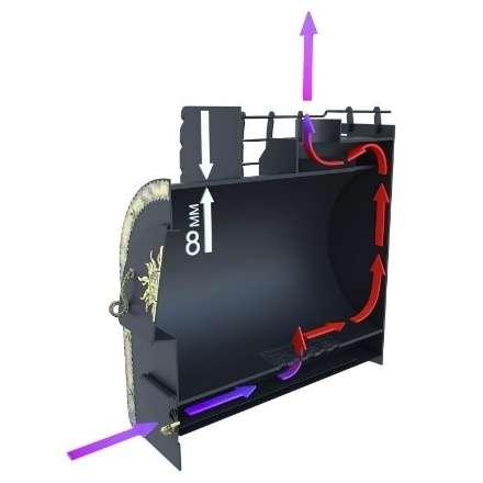 Отопительная печь Царь-печи Злата в Минске