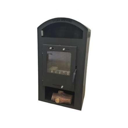 Печь-камин HIGHER Шамот стекло Амазонка бай фото в Минске