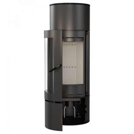 Купить Печь-камин Kratki Antares стальной в интерьере в Минске Амазонка бай фото в Минске