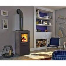 Купить Печь-камин Kratki Koza/K5/S/W стальной в интерьере в Минске Амазонка бай фото в Минске