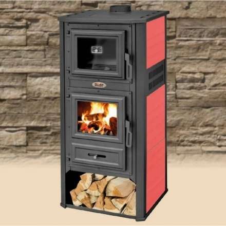 Печь-камин с духовкой Blist Ambasador R фото в Минске