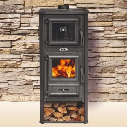 Печь-камин с духовкой Blist Ambasador R фото в Минске