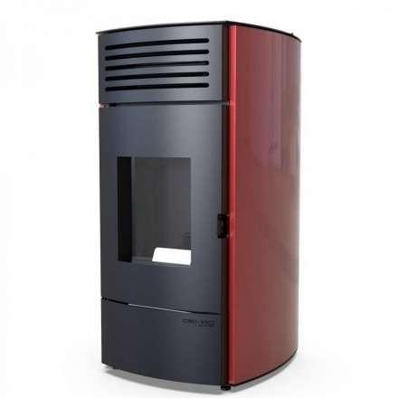 Пеллетный печь-камин DEFRO HOME AQUAPELL красный Амазонка бай фото в Минске