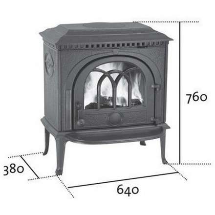 Чугунная печь камин Jotul F8 в Минске