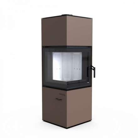 Печь-камин угловой DEFRO HOME QUADROOM Амазонка бай фото в Минске