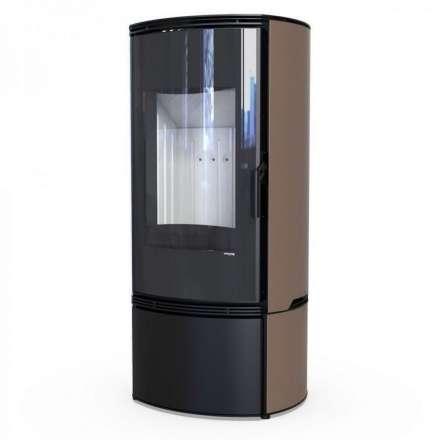 Печь-камин коричневый DEFRO HOME ORBIS Амазонка бай фото в Минске