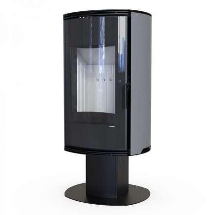 Печь-камин DEFRO HOME ORBIS TOP серый Амазонка бай фото в Минске