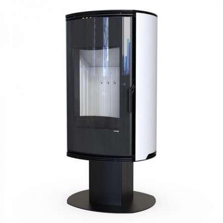 Печь-камин DEFRO HOME ORBIS TOP белый Амазонка бай фото в Минске