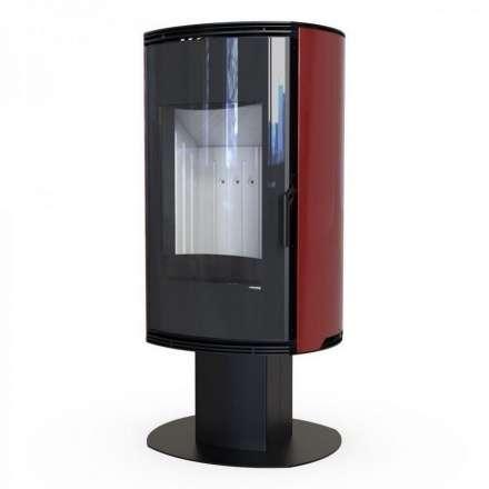 Печь-камин DEFRO HOME ORBIS TOP бордовый Амазонка бай фото в Минске