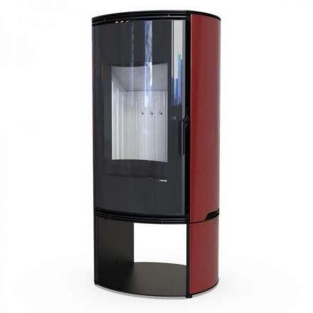 Печь-камин DEFRO HOME ORBIS LOG бордовый Амазонка бай фото в Минске