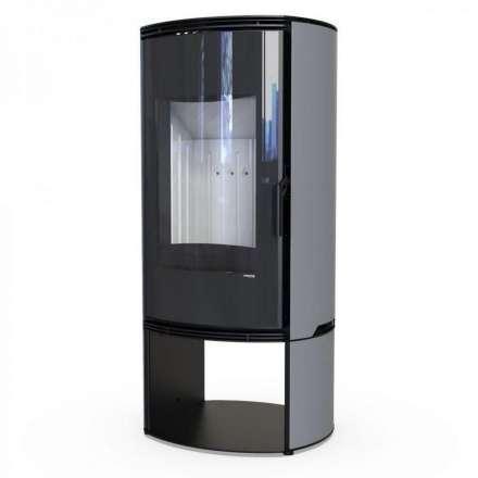 Печь-камин серый DEFRO HOME ORBIS LOG Амазонка бай фото в Минске