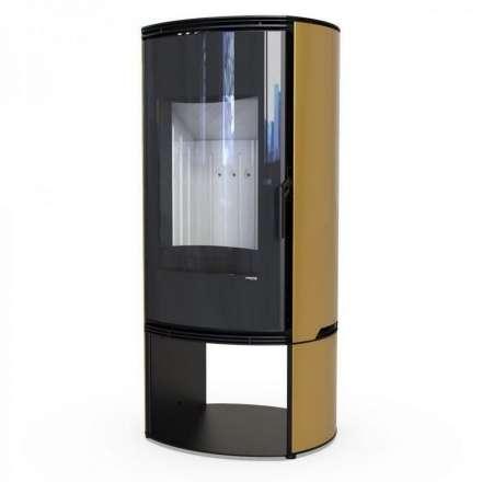 Печь-камин DEFRO HOME ORBIS LOG золотой Амазонка бай фото в Минске