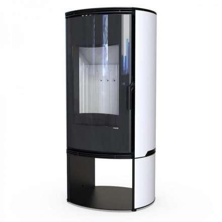 Печь-камин DEFRO HOME ORBIS LOG белый Амазонка бай фото в Минске