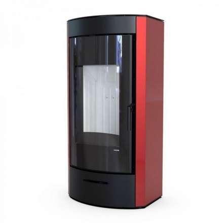 Печь-камин DEFRO HOME ORTI красный Амазонка бай фото в Минске