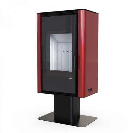 Печь-камин бордовый DEFRO HOME SOLUM TOP Амазонка бай фото в Минске