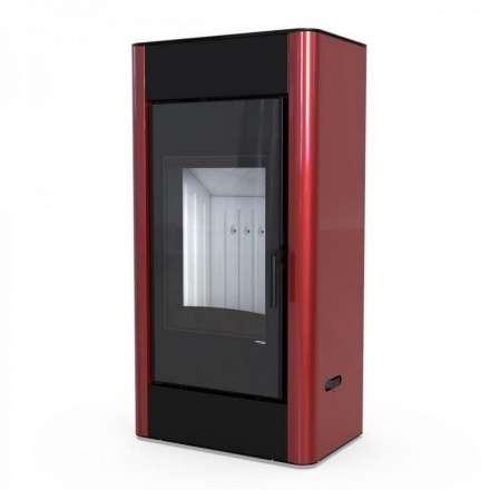 Печь-камин DEFRO HOME SOLUM бордовый Амазонка бай фото в Минске