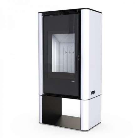 Печь-камин DEFRO HOME SOLUM LOG белый Амазонка бай фото в Минске