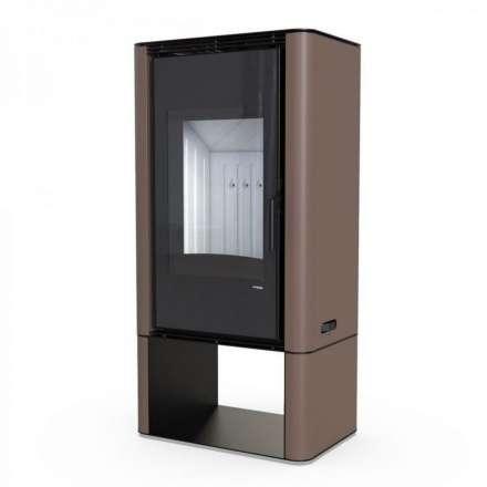 Печь-камин DEFRO HOME SOLUM LOG коричневый Амазонка бай фото в Минске