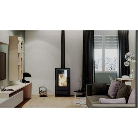 Печь-камин DEFRO HOME IGNIS в интерьере Амазонка бай фото в Минске