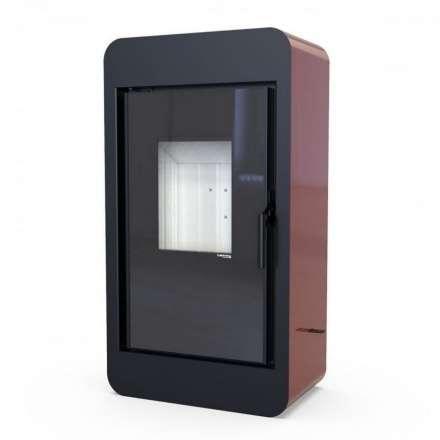 Печь-камин DEFRO HOME PICO бордовый Амазонка бай фото в Минске