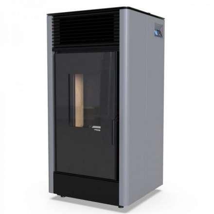 Пеллетный печь-камин DEFRO HOME MYPELL серый Амазонка бай фото в Минске