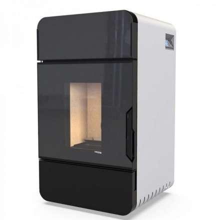 Пеллетный печь-камин DEFRO HOME OMNIPELL белый Амазонка бай фото в Минске
