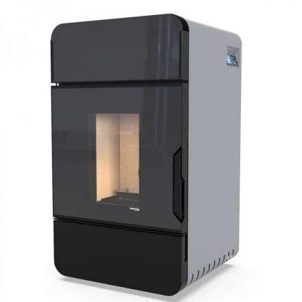 Пеллетный печь-камин серый DEFRO HOME OMNIPELL Амазонка бай фото в Минске