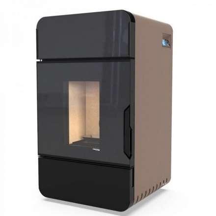 Пеллетный печь-камин коричневый DEFRO HOME OMNIPELL Амазонка бай фото в Минске