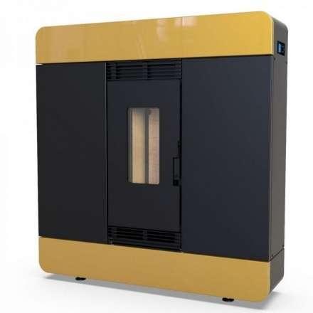 Пеллетный печь-камин DEFRO HOME AIRPELL золотой Амазонка бай фото в Минске