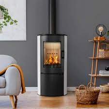 Купить Печь-камин Kratki Koza/AB/S/DR стальной в интерьере в Минске Амазонка бай фото в Минске