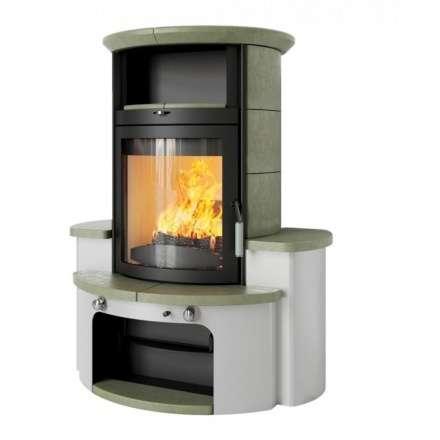 Печь-камин HARK 34 WW GT ECOplus серый Амазонка бай фото в Минске