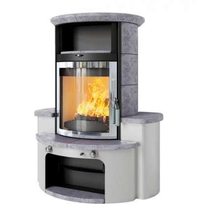 Печь-камин HARK 34 WW GT ECOplus серый Амазонка бай фото в Минске