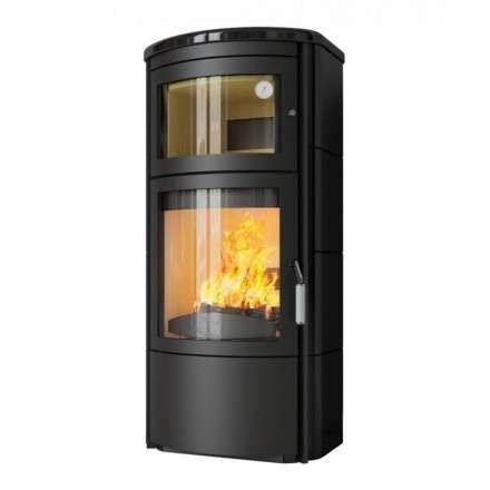 Печь-камин с духовкой HARK Roma GT ECOplus черный Амазонка бай фото в Минске