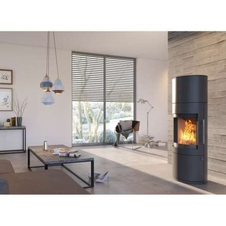 Печь-камин HARK 117 ECOplus в интерьере Амазонка бай фото в Минске