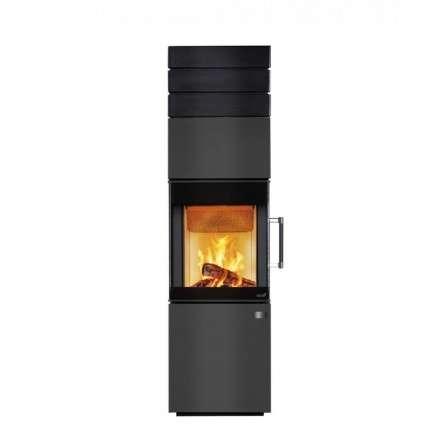 Печь-камин HARK 140 ECOplus mit Kachelaufsatz черный Амазонка бай фото в Минске