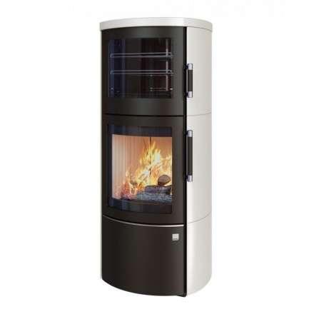 Печь-камин с духовкой HARK 44-5. Roma GT ECOplus белый Амазонка бай фото в Минске