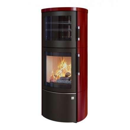 Печь-камин с духовкой HARK 44-5. Roma GT ECOplus красный Амазонка бай фото в Минске