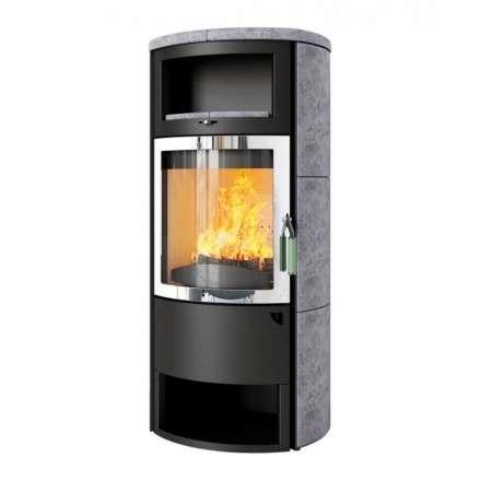 Печь-камин HARK 77 GT ECOplus серый Амазонка бай фото в Минске
