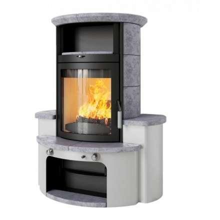 Печь-камин HARK 34 GT ECOplus серый Амазонка бай фото в Минске