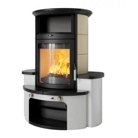 Печь-камин HARK 34 GT ECOplus серый Амазонка бай фото в Минске