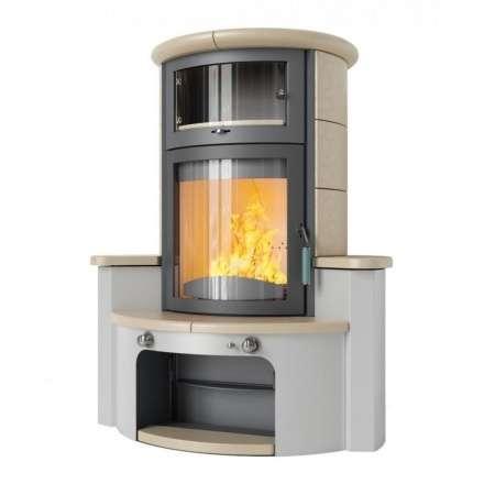 Печь-камин HARK 63 GT ECOplus серый Амазонка бай фото в Минске