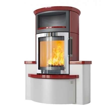 Печь-камин HARK 44-5.34 GT ECOplus красный Амазонка бай фото в Минске