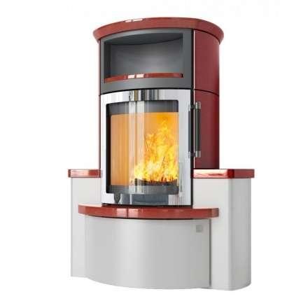 Печь-камин HARK 44-5.34 GT ECOplus красный Амазонка бай фото в Минске