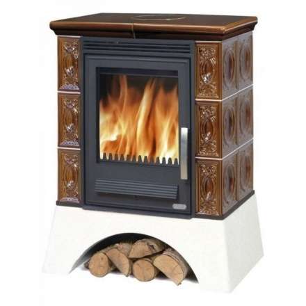 Кафельная печь ABX Helvetia KP, с теплообменником Амазонка бай фото в Минске