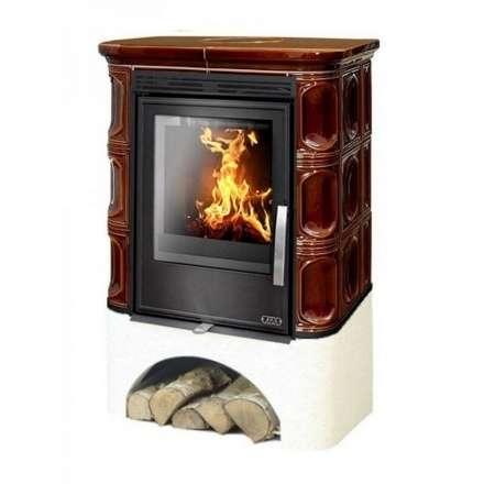 Кафельная печь ABX Marina KPI, с теплообменником, с допуском воздуха Амазонка бай фото в Минске